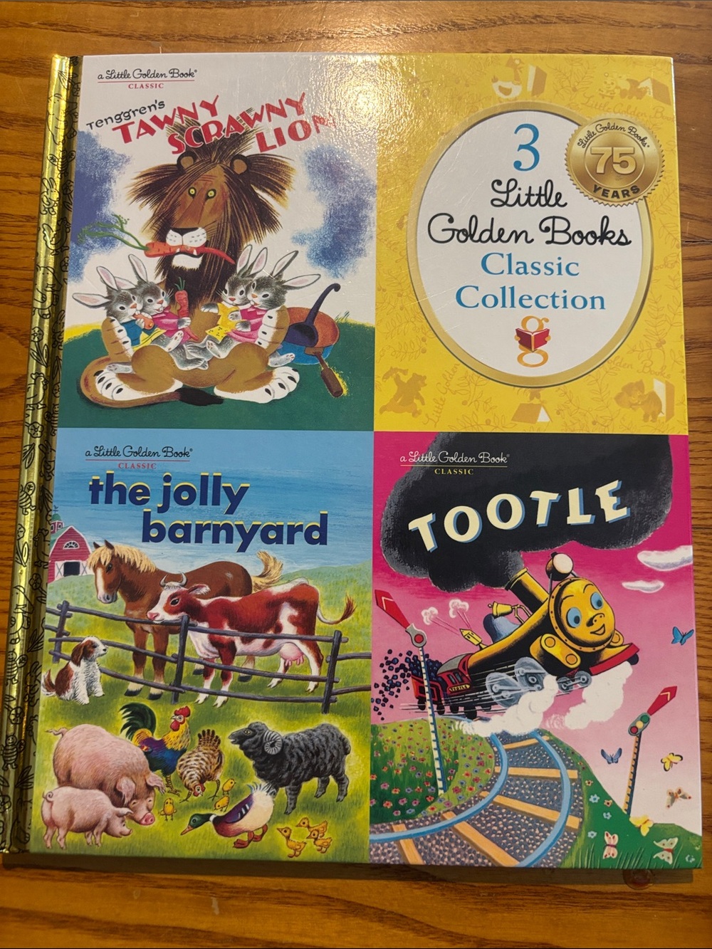 Little Golden Books 3-Book Classic Collection - Yellow Cover
